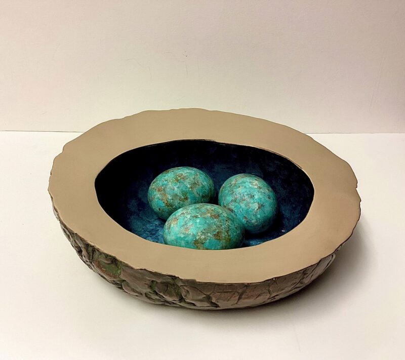 Nest with Eggs