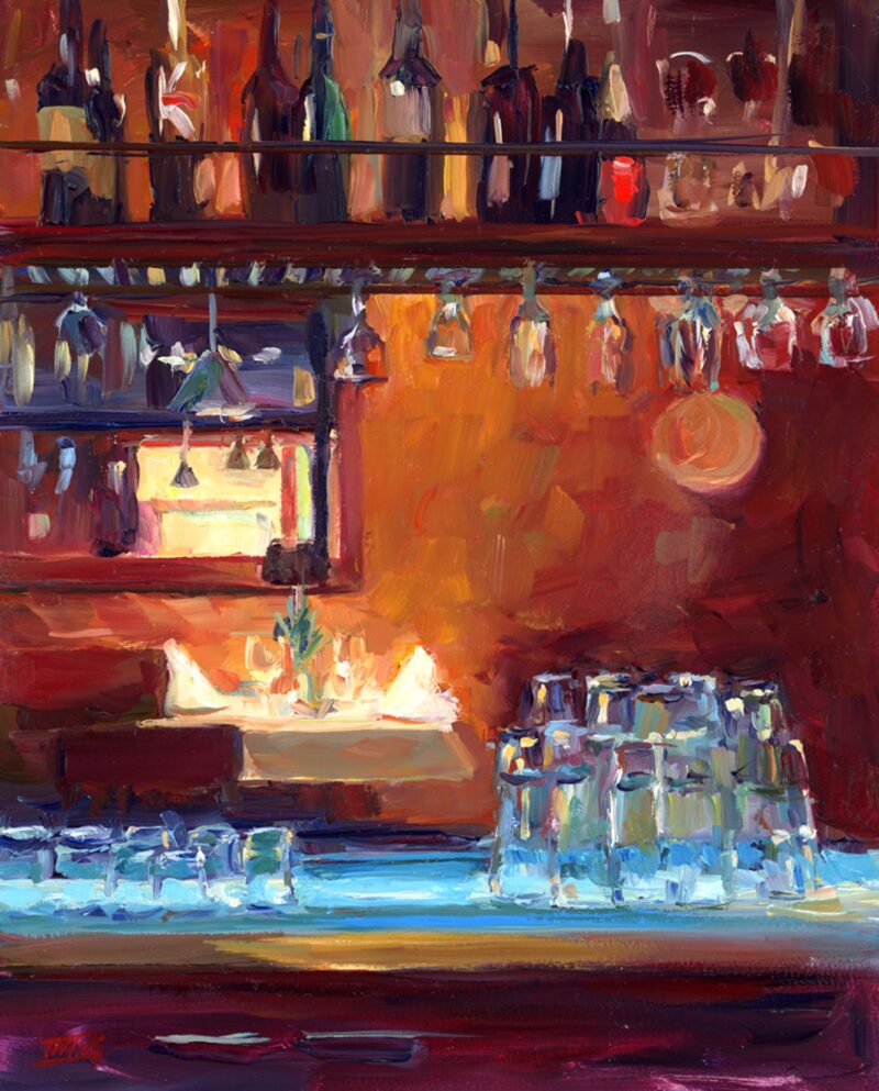 From Behind The Blue Bar