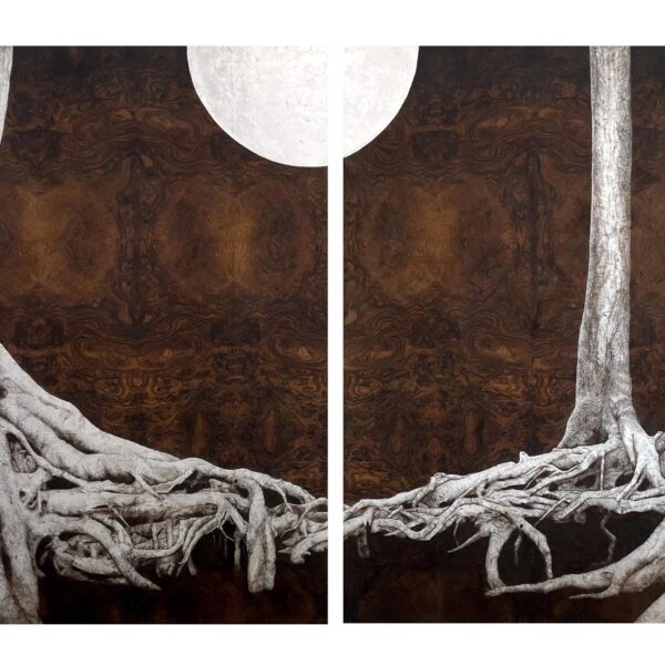 At Night (Diptych)